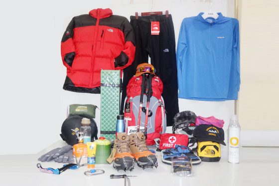 Full set of Trekking Gears