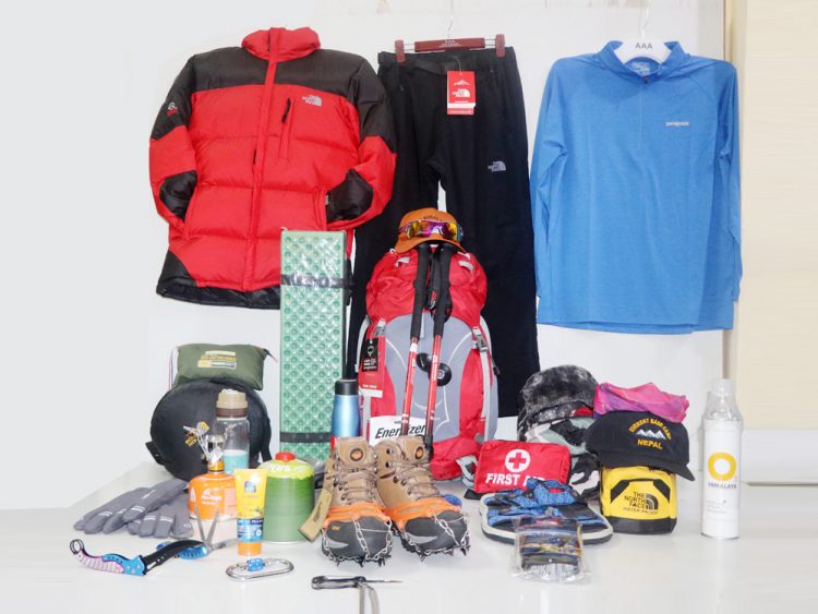 Full set of Trekking Gears